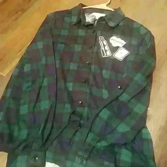 It girl button down shirt - Picture 1 of 5